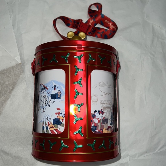 Disney Christmas Musical Popcorn Bucket Mickey and Friends - Picture 8 of 16